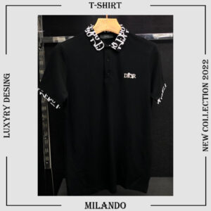 Men’s Polo Shirt 3D – Printed Christian Dior Logo 3D – MLD1073