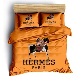 Horse Paris Hermes Bedding Set