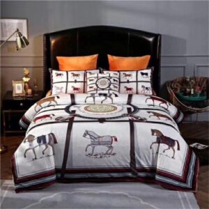 Fashion Classic Horse Hermes Bedding Set
