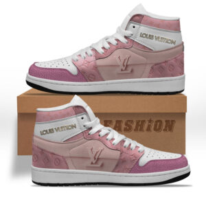 Louis vuitton pink high air jordan sneakers hot 2026 2026 M0602002