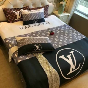 Premium Louis Vuitton Bedding Set - DN9020268