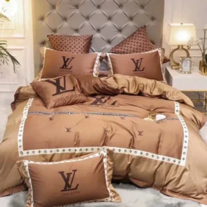 Premium Louis Vuitton Bedding Set - DN9020269