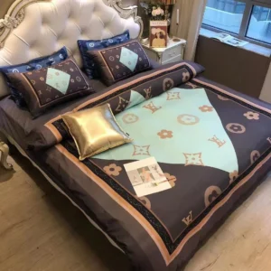 Premium Louis Vuitton Bedding Set - DN9020259
