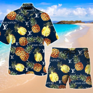 LV Pineapple Hawaii Set Luxury Brand Fashion For Men TH3200182