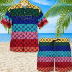 GC Multicolor Premium Hawaii Set Luxury Brand Fashion For Men - TH3200163