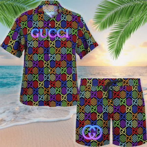 GC Colorful Premium Hawaii Set Luxury Brand Fashion For Men - TH3200167