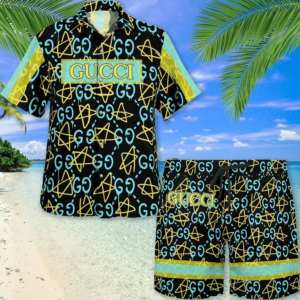 GC Pattern Hawaii Set Luxury Brand Fashion For Men - TH3200173