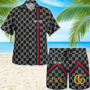 GC Dragonfly Black Hawaii Set Luxury Brand Fashion For Men - TH3200174