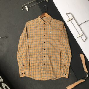 BURBERRY LONG SLEEVE BUTTON SHIRT - DN9140717