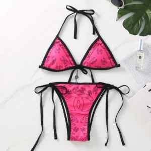 CHANEL Hot Pink Bikini 2 Pc Set M0301002