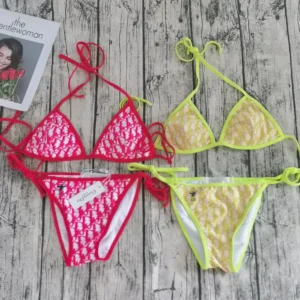 DIOR Monogram Neon Bikini 2 Pc Set M0301016