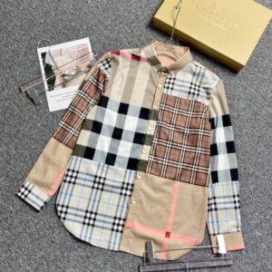 LIMITED EDITION Bur.bery Long sleeve Button Shirt LTV1049