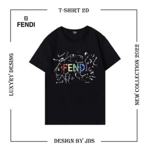 New Arrival Fendi Luxury Brand Unisex T-Shirt Gift Hot 2025 MLD917