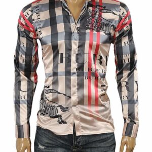 LIMITED EDITION Bur.bery Long sleeve Button Shirt Oder9238