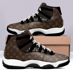 Louis Vuitton Black Brown Air JD11 Sneakers Shoes Hot 2026 LV Gifts For Men Women PEA1001