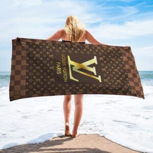 Limited Edition Luxury Louis Vuitton Beach Towel - DN26130529