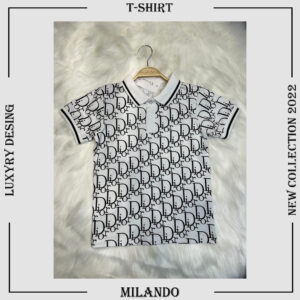 Men’s Polo Shirt 3D – Printed Christian Dior Logo 3D – MLD1077