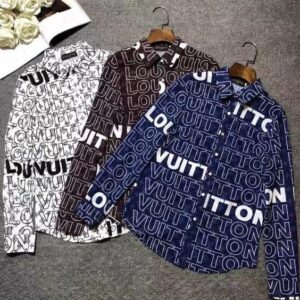 Louis Vuitton Luxury Long Sleeved Button Shirt - DN606503