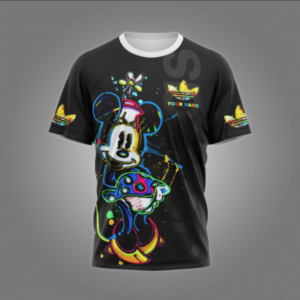 Adidas Minnie Luxury Custom Name Tshirt DN609575