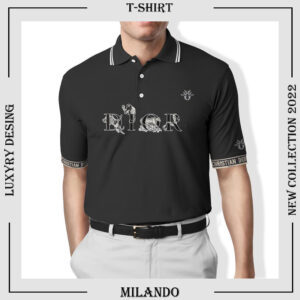 Men’s Polo Shirt 3D – Printed Christian Dior Logo 3D – MLD1080