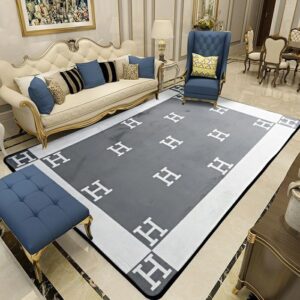 Premium Hermes Luxury Brand Rug Carpet Home Decor - DN9140223