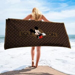 Limited Edition Luxury Louis Vuitton Beach Towel - DN26130535