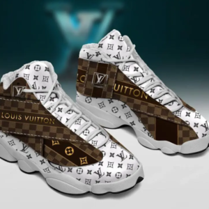 Best LV Air Jordan 13 Sneakers Sport Shoes Gifts For Men Women 9alaxies1978