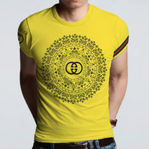 Gucci Luxury T-Shirt 9alaxies230-yellow