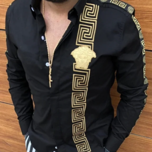 Limited Versa.ce Long Sleeve Button Shirt for Men Hot 2025 9alaxies3083