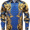 Limited Versa.ce Long Sleeve Button Shirt for Men Hot 2025 9alaxies586