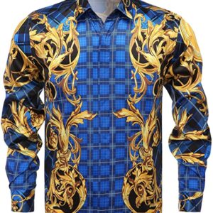 Limited Versa.ce Long Sleeve Button Shirt for Men Hot 2025 9alaxies586