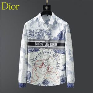 DIOR Long Sleeve Shirt For Men - B9G-CCY-Max4461