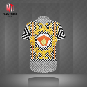 VERSACE BUTTON SHIRT Luxury – B9G-GCY-Max4703