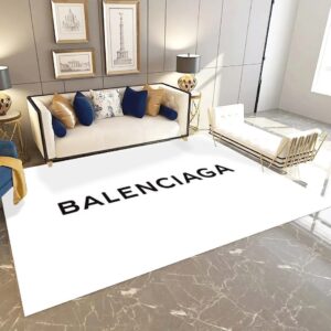 Balenciaga Fashion Logo Limited Luxury Brand Rug Carpet Home Decor LVT00328