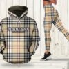 Burberry london england hoodie leggings luxury brand clothing clothes outfit for women hot 2023-PM00452