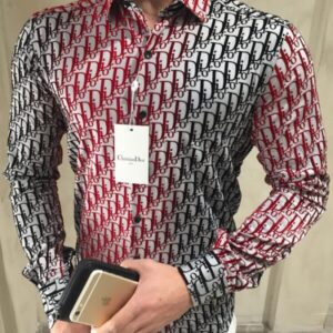 Limited Dior Long Sleeve Button Shirt for Men Hot 2025 LIDL1015