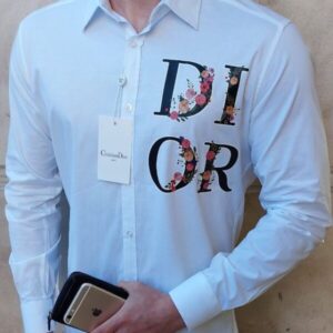 Limited Dior Long Sleeve Button Shirt for Men Hot 2025 LIDL1016