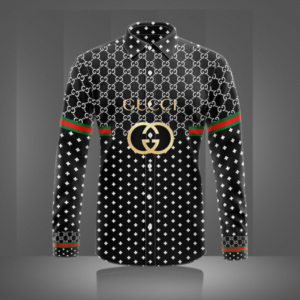 GC LONG SLEEVE BUTTON SHIRT - LKL070918-Black