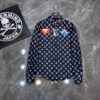Limited LV Long Sleeve Button Shirt for Men Hot 2025 LTV1027