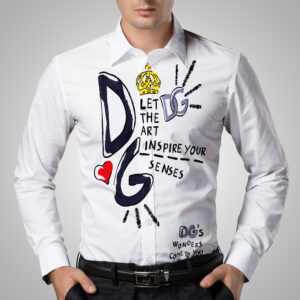 LIMITED EDITION D&G Long sleeve Button Shirt Oder5078