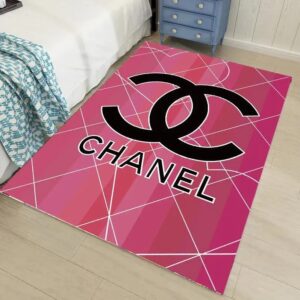 Chanel Fashion Logo Limited Luxury Brand Rug Carpet Home Decor   LVT00324