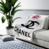 Chanel Fashion Luxury Brand Premium Blanket Fleece Home Decor LVT00200