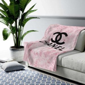 Chanel Pinky Fashion Luxury Brand Premium Blanket Fleece Home Decor LVT00197