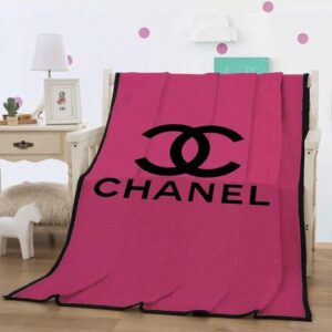 Chanel Pinky New Fashion Luxury Brand Blanket Fleece Comfortable Blanket LVT00134