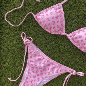 LV Pink Bikini 2 Pc Set DN26110515