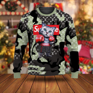 PREMIUM Louis Vuitton UGLY SWEATER FOR MEN - DN8281103