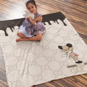 PREMIUM GUCCI FLEECE BLANKET - DN8101146