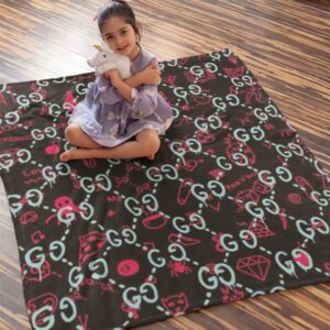 PREMIUM GUCCI FLEECE BLANKET - DN8101151