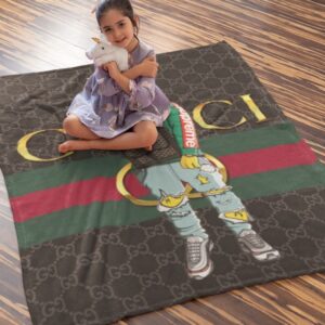 PREMIUM GUCCI FLEECE BLANKET - DN8101154