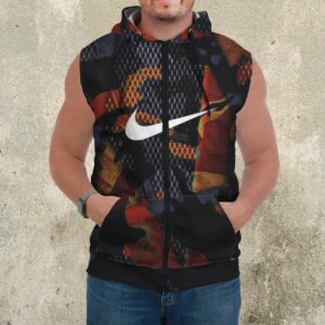 Premium Sleeveless Zip Hoodie Nike For Men - DN168713